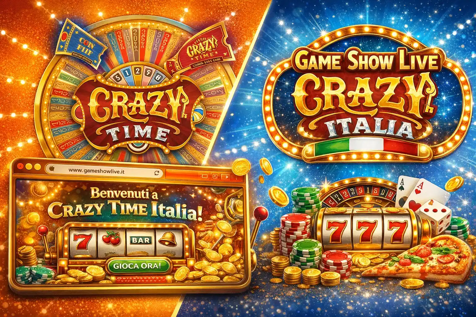 Crazy Time: Un Gioco Ricco Di Bonus in italia
