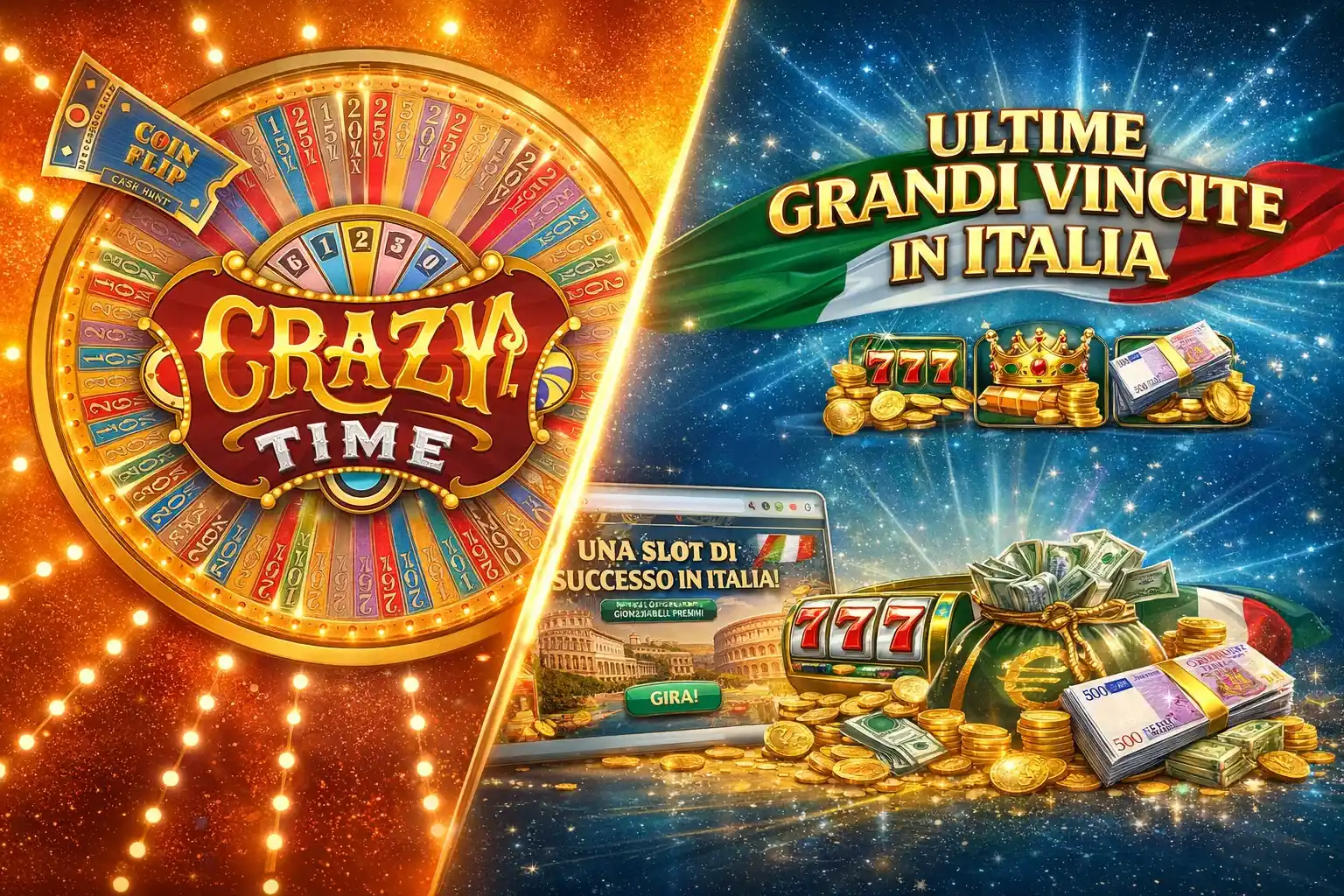 Ultime Vincite Maggiori