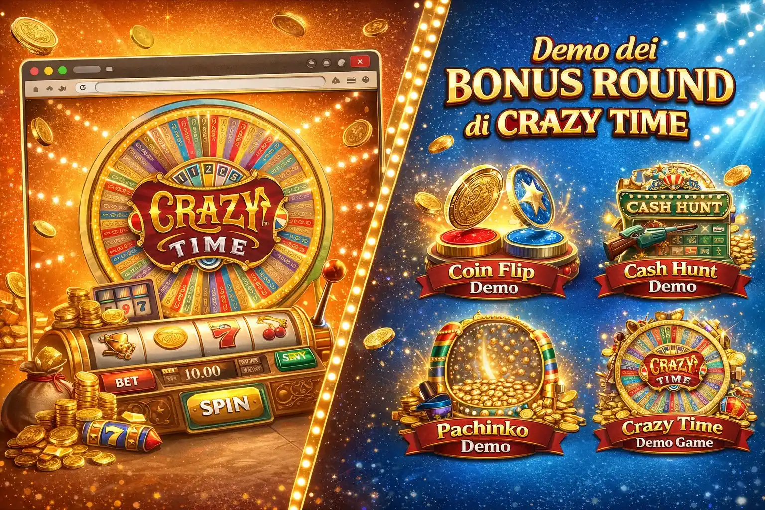 Demo Dei Bonus-Round Di Crazy Time